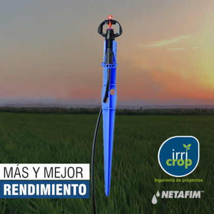 Kit aspersor SuperNet 30lph 60cm c/estaca